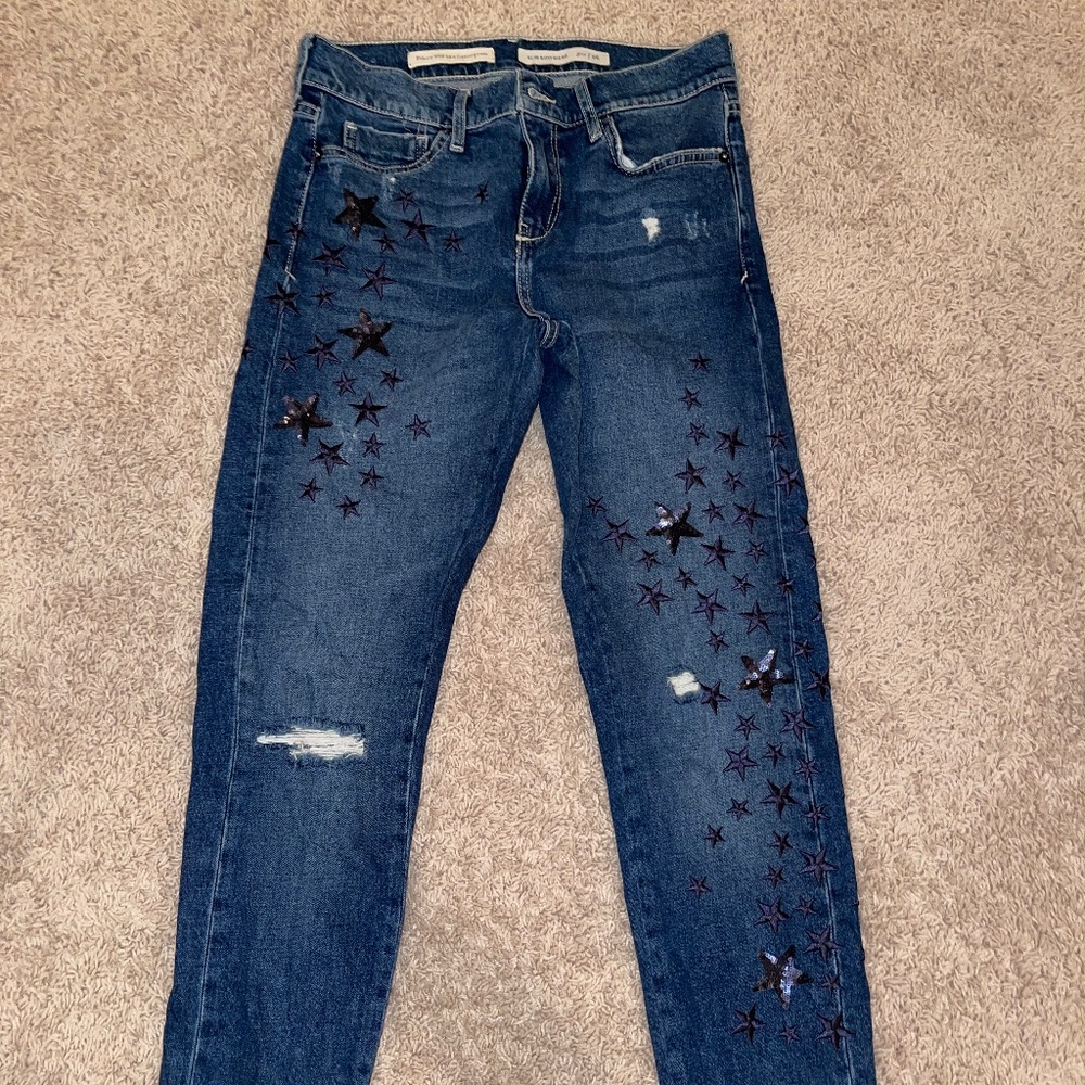 medium wash jeans
